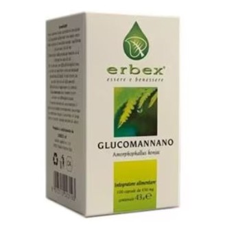 GLUCOMANNANO 100 Cps ERBEX