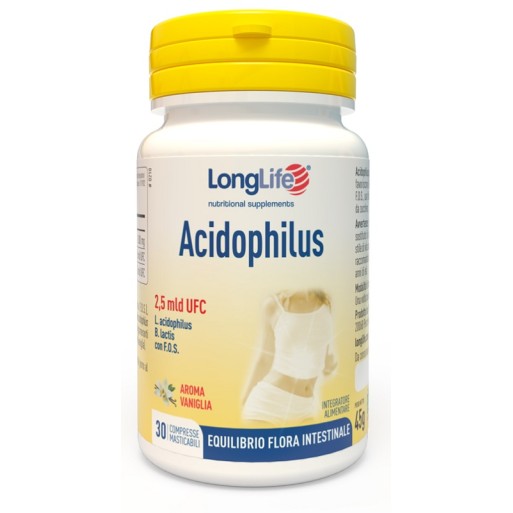 LONGLIFE ACIDOPHILUS 30 Tav.