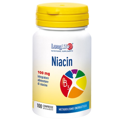 LONGLIFE NIACIN 100 Cpr 100mg