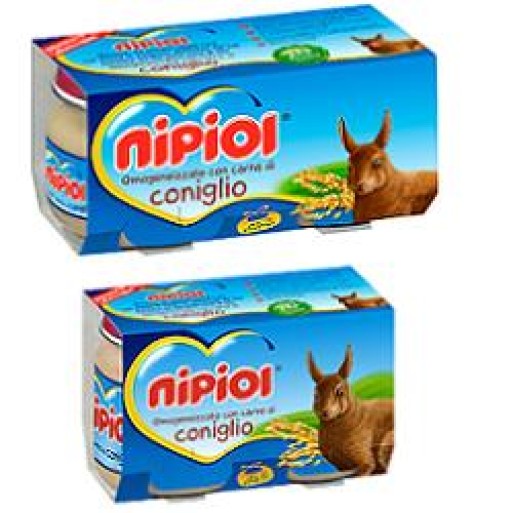 OMO NIPIOL Coniglio 2x 80g