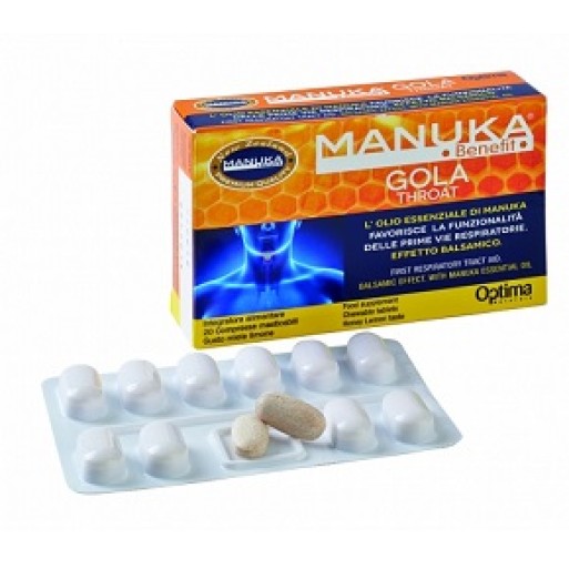 MANUKA Benefit Gola Voce 20Cpr