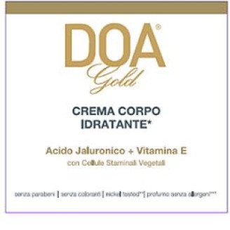 DOA GOLD Crema Corpo Idr.200ml