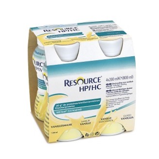 RESOURCE HP/HC Vaniglia4x200ml