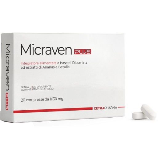 MICRAVEN Plus 20 Cpr DA 1050mg