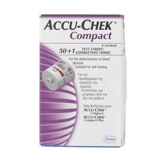 ACCU-CHEK COMPACT 50+1STR