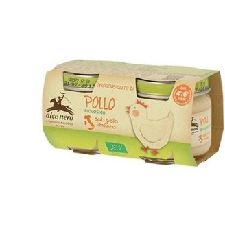 ALCE OMO Pollo Bio 2x80g