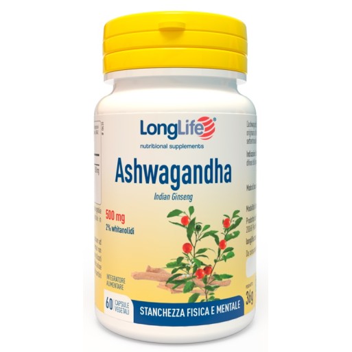 LONGLIFE ASHWAGANDHA 60 Cps