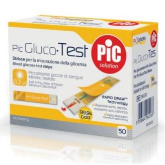 PIC GLUCO-TEST 50 Strisce