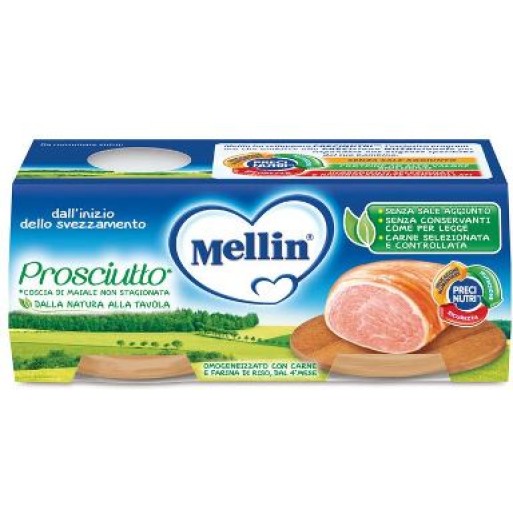 MELLIN OMOG PRCIUTTO 2X80G