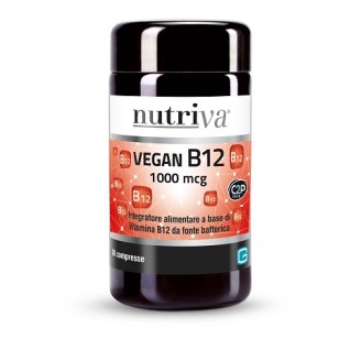 NUTRIVA Vegan B12 60Cpr1000mcg