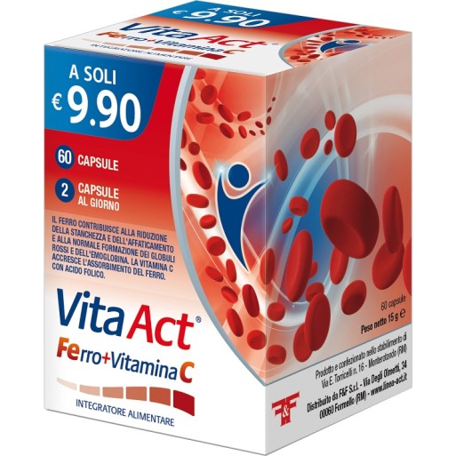 VITA ACT Ferro+Vit C 60 Cps