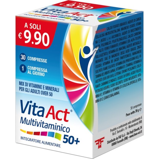 VITA ACT 50+Multivit.30 Cpr