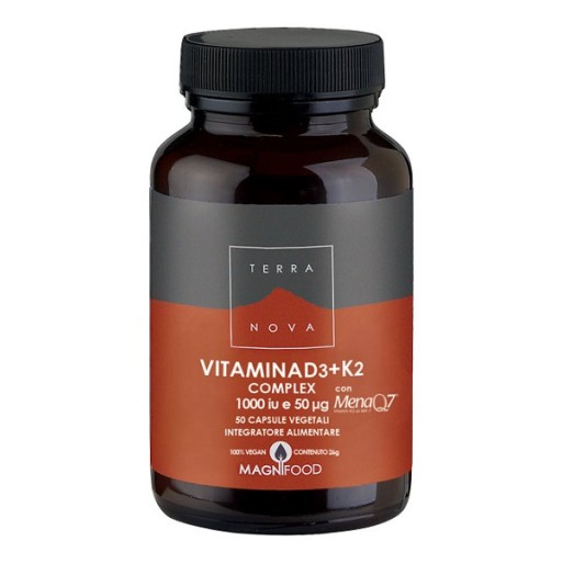 TERRANOVA Vit.D3+K2 50Cps