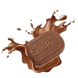 HAPPY FARM Snakis Nocciola104g