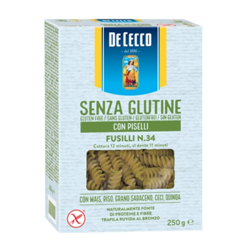 DE CECCO Fusilli/Piselli 250g