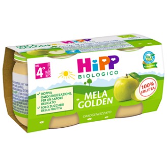 OMO HIPP Bio Mela Golden 2x80g