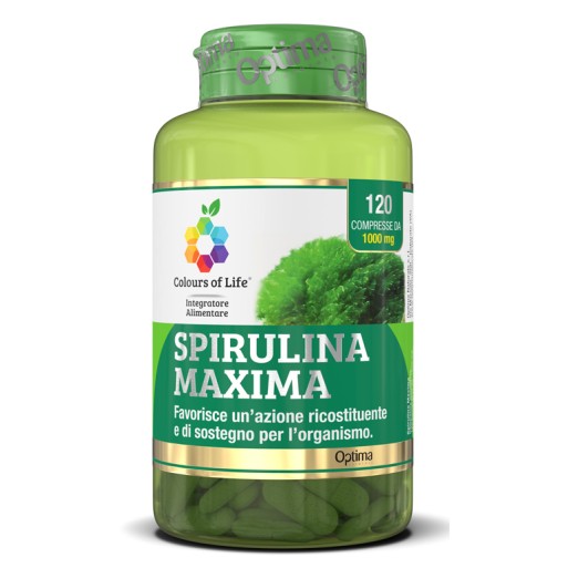 OPTIMA Spirulina Maxima 120Cpr