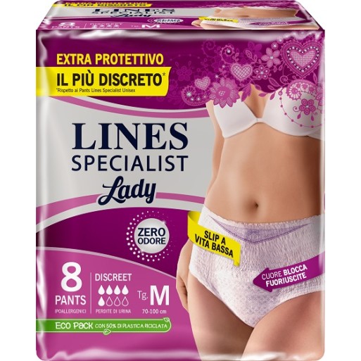 LINES SP.Pants Discr.M 8pz