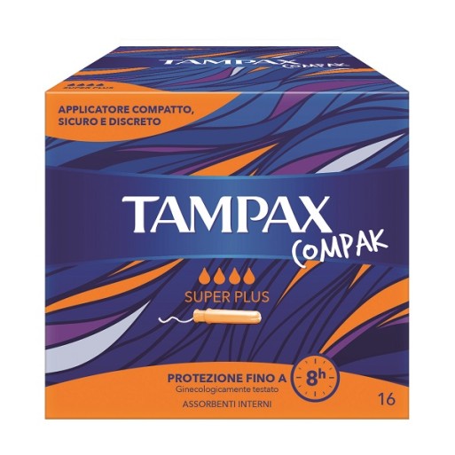 TAMPAX COMPAK Super Plus 16 Pz