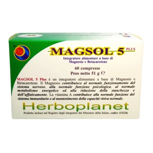 MAGSOL 5 Plus 60 Cpr