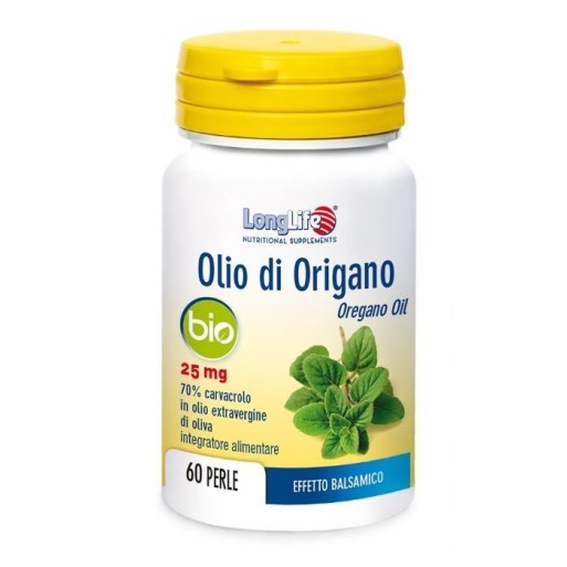 LONGLIFE OLIO ORIGANO BIO60PRL