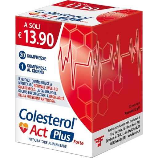 COLESTEROL ACT Plus Fte 30 Cpr