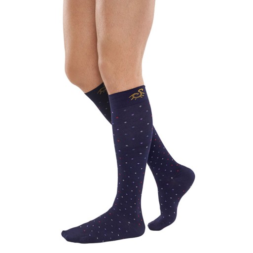 SOCKS FY Bamboo Pois Blu 1-S