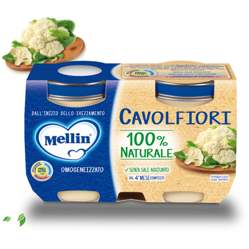 MELLIN OMOG CAVOLFIORE 2X125G