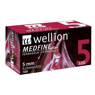 WELLION MEDFINE  5 32G 100pz