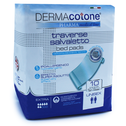 DERMACOTONE Trav.80x180 10pz