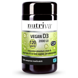 NUTRIVA Vegan D3 120 Cpr