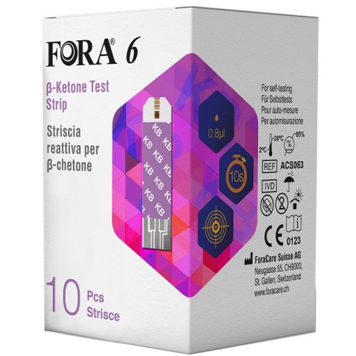 FORA*6 Strisce Ketoni 10pz