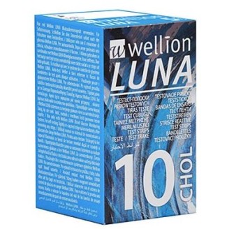 WELLION LUNA Choles 10 Strips