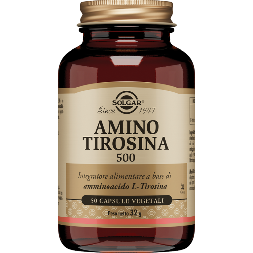 AMINO TIROSINA 500 50CpsSOLGAR