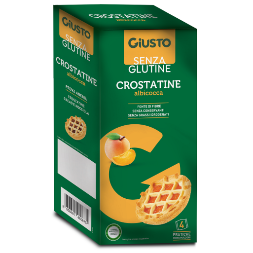 GIUSTO S/G Crost.Albic.4x45g