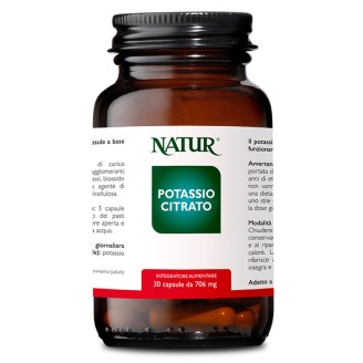 POTASSIO Citrato 30 Cps NATUR