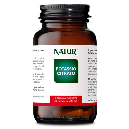 POTASSIO Citrato 30 Cps NATUR