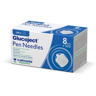 GLUCOJECT Pen Needles 32g 8mm