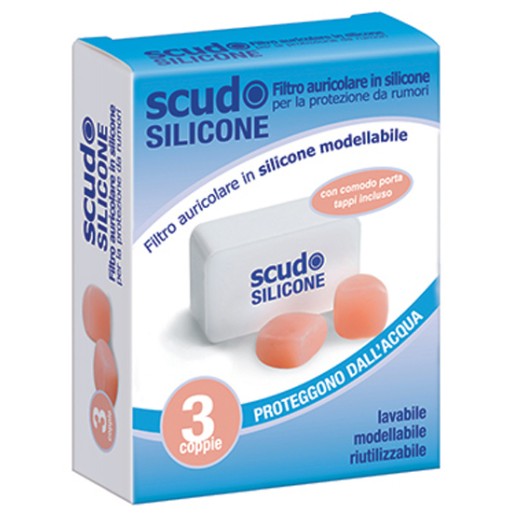 EARPLUG SCUDO SIL 3COPPIE 6PZ