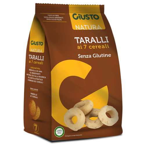 GIUSTO S/G Taralli 7 Cer.175g