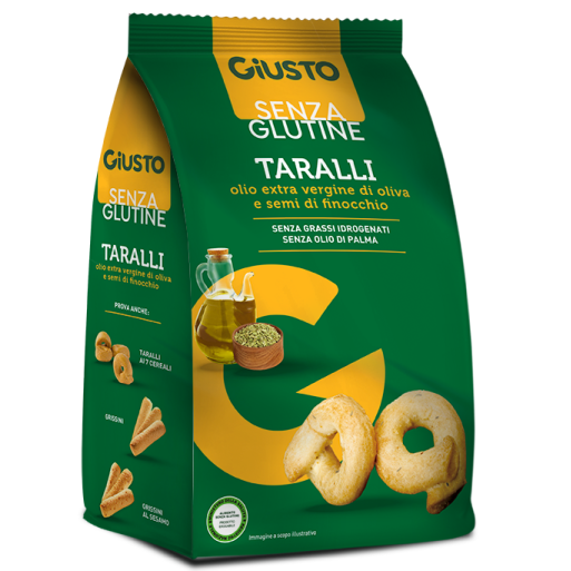 GIUSTO S/G Taralli Finocc.175g