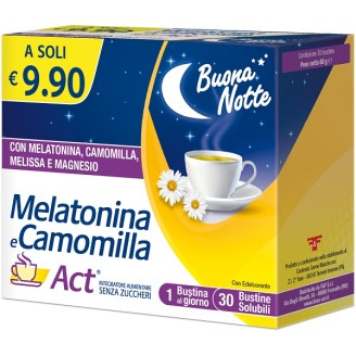 MELATONINA ACT+Camom.30Bust.