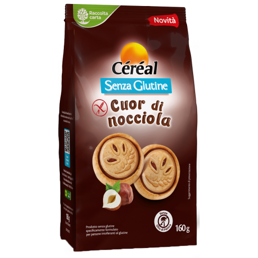 CEREAL Cuor Nocciola 160g