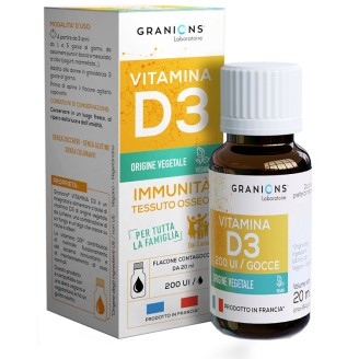 GRANIONS Vit.D3 Gtt 20ml