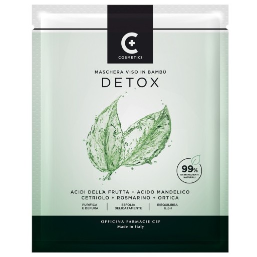 CEF MASCHERA DETOX TESSUTO