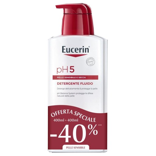 EUCERIN BIPAC PH5 FLU DET400ML