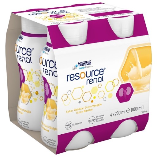 RESOURCE Renal Vanilla 4x200ml