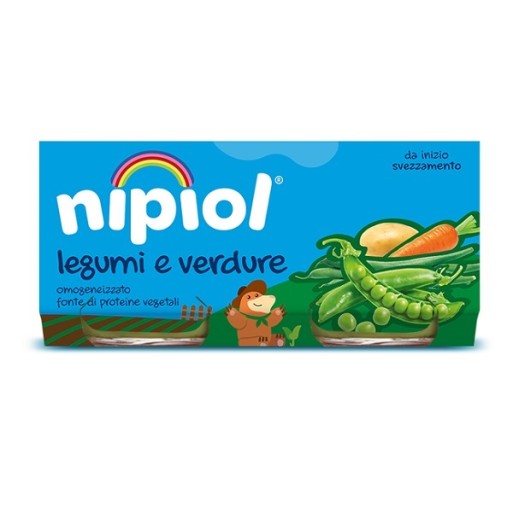 OMO NIPIOL Legumi&Verd.2x80g