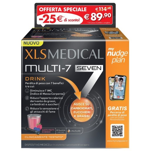 XLS MEDICAL MULTI 7 60STICK TP