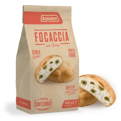 AGLUTEN Focaccina Olive 100g